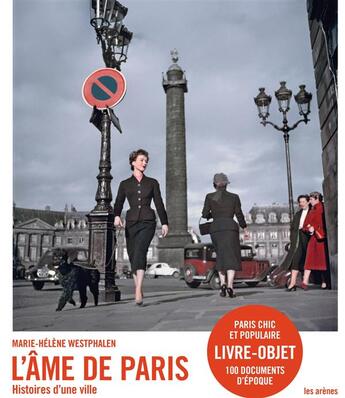 Couverture du livre « L'âme de Paris » de Marie-Helene Westphalen aux éditions Les Arenes