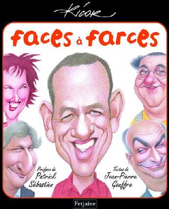 Couverture du livre « Faces à farces » de Jean-Pierre Gauffre aux éditions Fetjaine