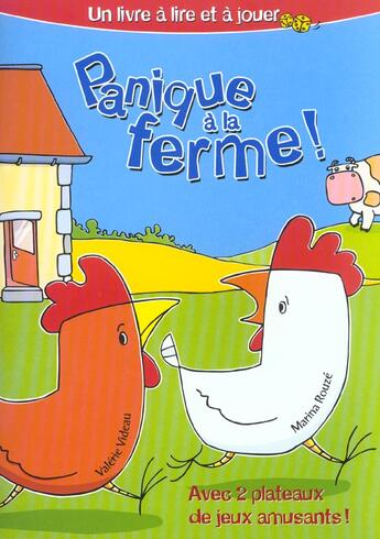 Couverture du livre « Panique A La Ferme » de Valerie Videau aux éditions Hemma