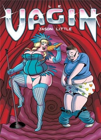 Couverture du livre « Vagin » de Jason Little aux éditions La Boite A Bulles