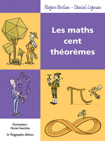 Couverture du livre « Maths cent théorèmes » de Roger Beslon aux éditions Polygraphe