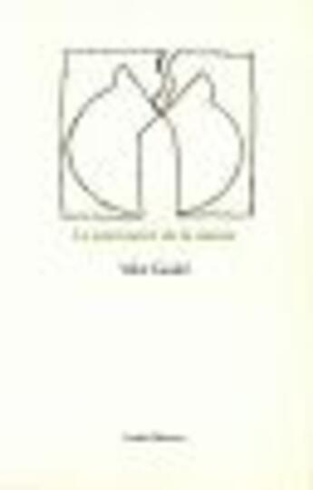 Couverture du livre « Le sentiment de la nature » de Vahe Godel aux éditions Cadex