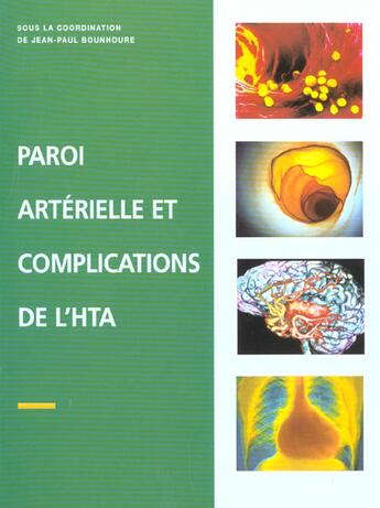 Couverture du livre « Paroi arterielle et complications de l'hta » de Bounhoure aux éditions Phase 5