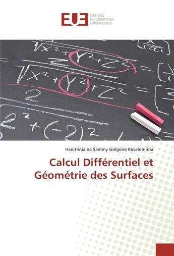 Couverture du livre « Calcul differentiel et geometrie des surfaces » de Ravelonirina H. aux éditions Editions Universitaires Europeennes