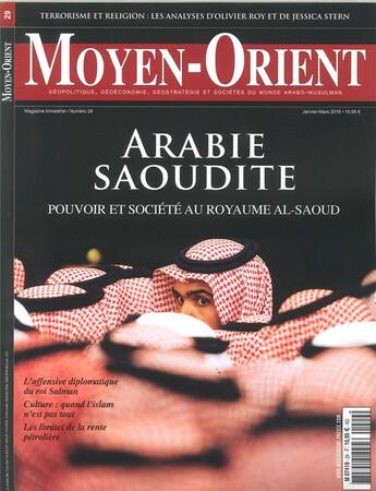 Couverture du livre « Moyen-orient n 29- arabie saoudite -janv/mars 2016 » de  aux éditions Moyen Orient