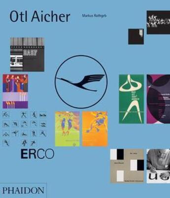 Couverture du livre « Otl Aicher » de Markus Rathgeb aux éditions Phaidon Press