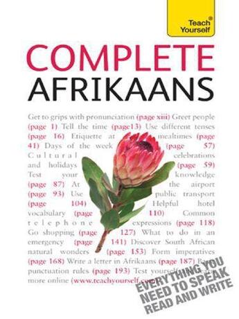 Couverture du livre « Complete Afrikaans: Teach Yourself » de Mcdermott Lydia aux éditions Hodder Education Digital