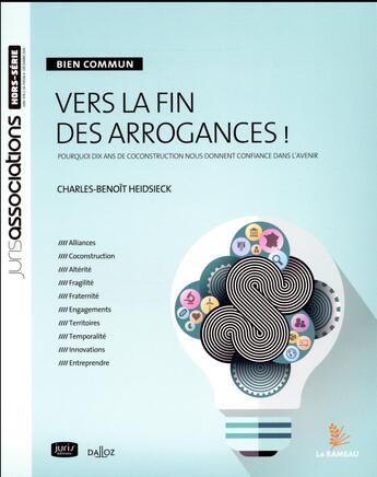 Couverture du livre « Vers la fin des arrogances ! bien commun » de Charles-Benoit Heidsieck et . Collectif aux éditions Juris Editions