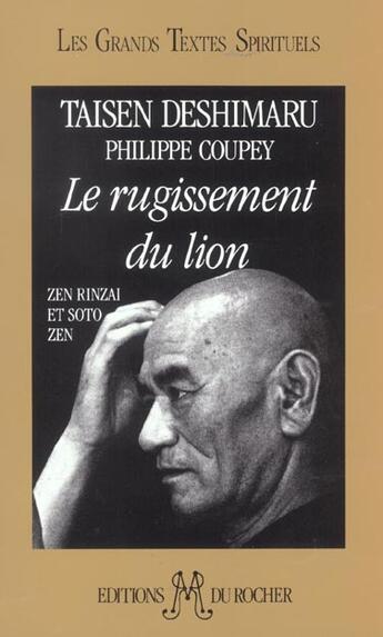 Couverture du livre « Le rugissement du lion » de Vincent Bardet aux éditions Rocher