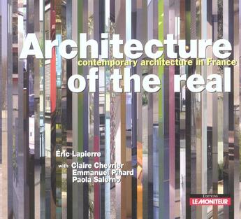 Couverture du livre « Architecture of the real » de Lapierre aux éditions Le Moniteur