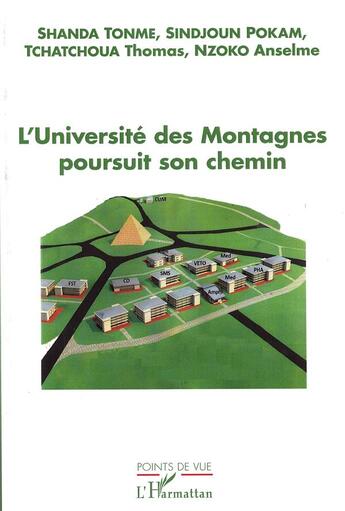 Couverture du livre « L'université des Montagnes poursuit son chemin » de  aux éditions L'harmattan