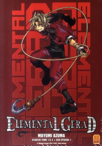 Couverture du livre « Starter elemental gerad ; coffret Tome 1 à Tome 3 » de Mayumi Azuma aux éditions Kami