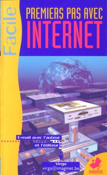 Couverture du livre « Premiers Pas Avec Internet » de Virga aux éditions Marabout