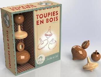 Couverture du livre « Toupies en bois » de  aux éditions Marabout