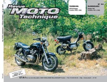 Couverture du livre « Rmt 94.3 yamaha chappy lb50/kawasaki zephyr 750 » de Etai aux éditions Etai