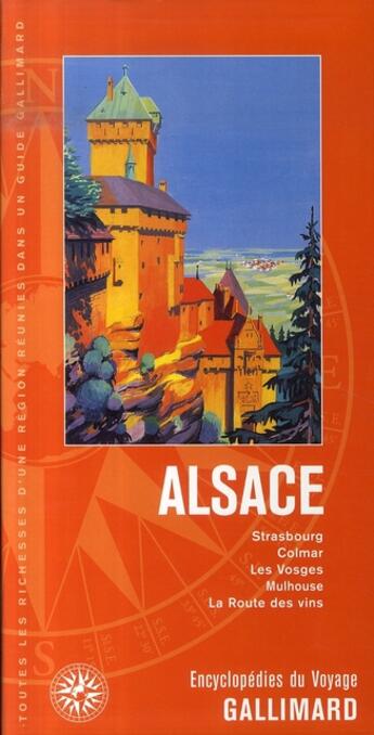 Couverture du livre « Alsace ; strasbourg, le grand ried, haguenau, l'outre-forêt... » de Collectif Gallimard aux éditions Gallimard-loisirs