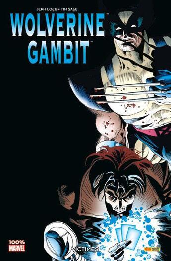 Couverture du livre « Wolverine : Gambit ; victimes » de Tim Sale et Jeph Loeb aux éditions Panini