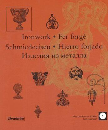 Couverture du livre « Iron work / fer forgé / schmiedeeisen / hierro forjado » de  aux éditions Parangon