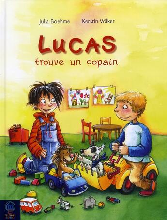 Couverture du livre « Lukas trouve un copain » de Boehme/Volker aux éditions Mineditions