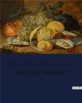 Couverture du livre « VIAJE DEL PARNASO » de De Cervantes Saavedr aux éditions Culturea