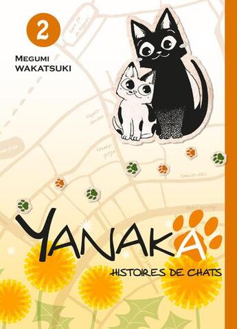 Couverture du livre « Yanaka ; histoires de chats Tome 2 » de Megumi Wakatsuki aux éditions Komikku