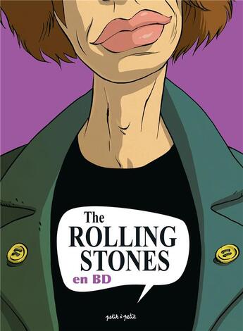 Couverture du livre « The Rolling Stones en BD » de  aux éditions Petit A Petit