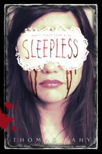 Couverture du livre « Sleepless » de Fahy Thomas aux éditions Simon & Schuster Books For Young Readers