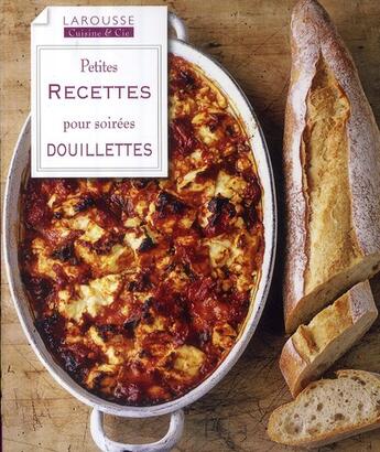 Couverture du livre « Petites recettes pour soirées douillettes » de  aux éditions Larousse