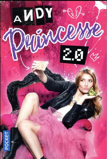 Couverture du livre « Princesse 2.0 » de Andy aux éditions Pocket