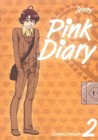 Couverture du livre « Pink diary Tome 2 » de Jenny aux éditions Delcourt