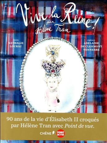 Couverture du livre « Vive la reine ! » de Nathalie Lourau aux éditions Chene