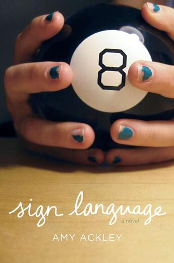 Couverture du livre « Sign Language » de Ackley Amy aux éditions Penguin Group Us