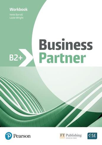 Couverture du livre « Business partner ; B2+ ; workbook » de Barrall Irene aux éditions Pearson