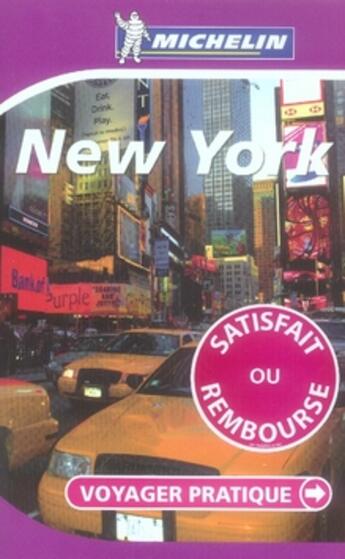 Couverture du livre « New York » de Collectif Michelin aux éditions Michelin