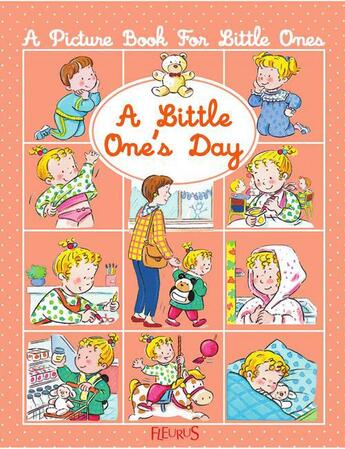 Couverture du livre « A little one's day » de Emilie Beaumont et Nathalie Belineau aux éditions Fleurus