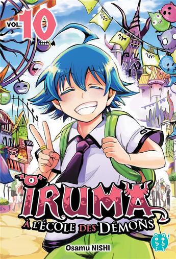 Couverture du livre « Iruma à l'école des démons Tome 10 » de Osamu Nishi aux éditions Nobi Nobi