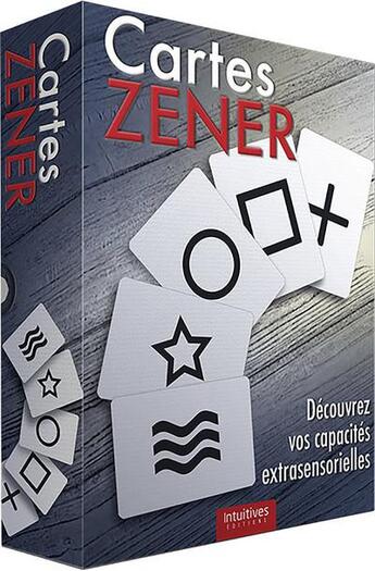 Couverture du livre « Coffret cartes zener » de Pierluca Zizzi aux éditions Editions Intuitives