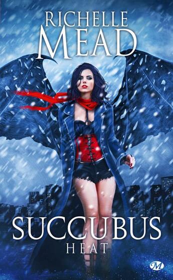 Couverture du livre « Georgina Kincaid ; succubus Tome 4 : heat » de Richelle Mead aux éditions Milady