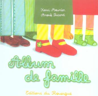 Couverture du livre « Album de famille » de Meunier/Ricard aux éditions Rouergue