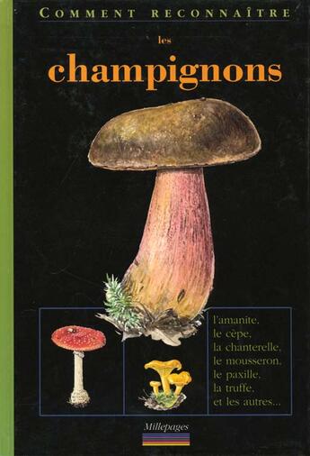 Couverture du livre « Les champignons » de  aux éditions Millepages