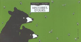 Couverture du livre « Histoires d'ours » de Antonio Ventura et Pablo Amargo aux éditions La Joie De Lire