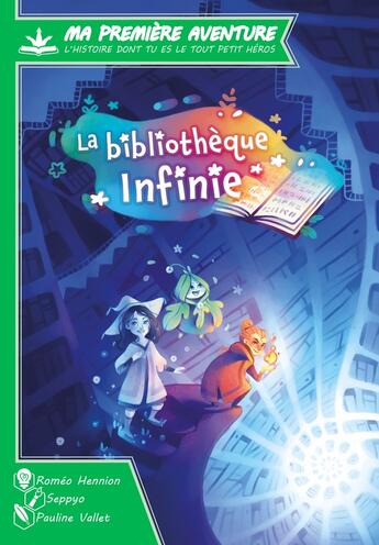 Couverture du livre « La bibliothèque infinie » de Seppyo et Pauline Vallet aux éditions Game Flow