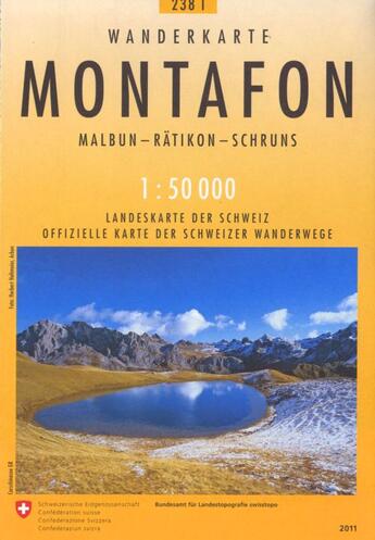 Couverture du livre « Montafon pedestre » de  aux éditions Ofts