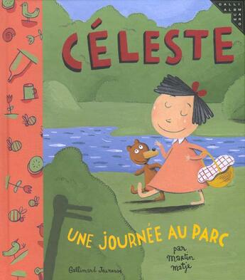 Couverture du livre « Celeste - une journee au parc » de Martin Matje aux éditions Gallimard-jeunesse