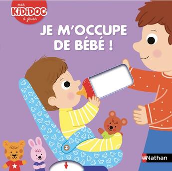 Couverture du livre « Je m'occupe de bébé ! » de Melanie Combes aux éditions Nathan