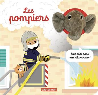 Couverture du livre « Les doudous doc - les pompiers » de Helene Chetaud aux éditions Casterman