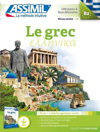 Couverture du livre « Pack tel grec » de Guglielmi Jean-Pierr aux éditions Assimil