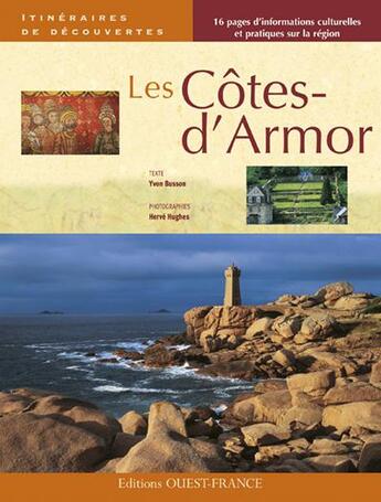 Couverture du livre « Les côtes-d'Armor » de Yvon Busson et Herve Hughes aux éditions Ouest France