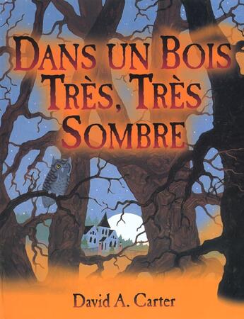 Couverture du livre « Dans Un Bois Tres Tres Sombre ; Edition 2002 » de David A. Carter aux éditions Milan