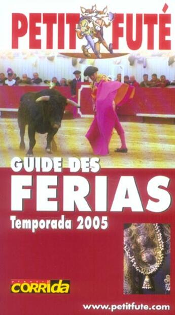 Couverture du livre « GUIDE DES FERIAS ; TEMPORADA (édition 2005) » de  aux éditions Le Petit Fute